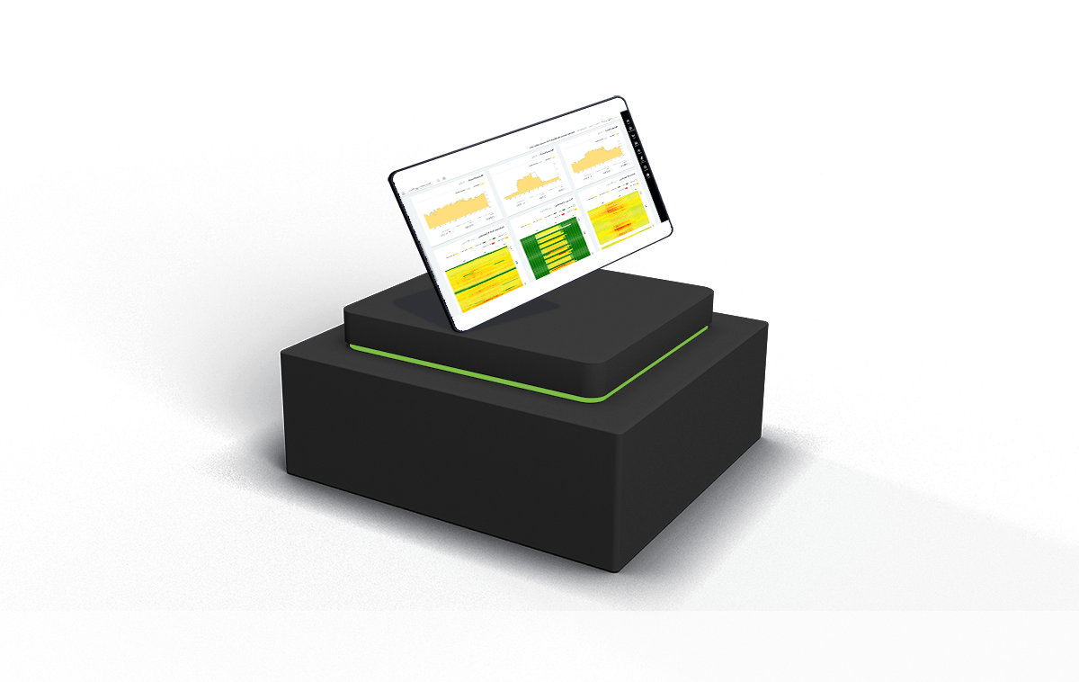 Energy Reports on a Tablet Display